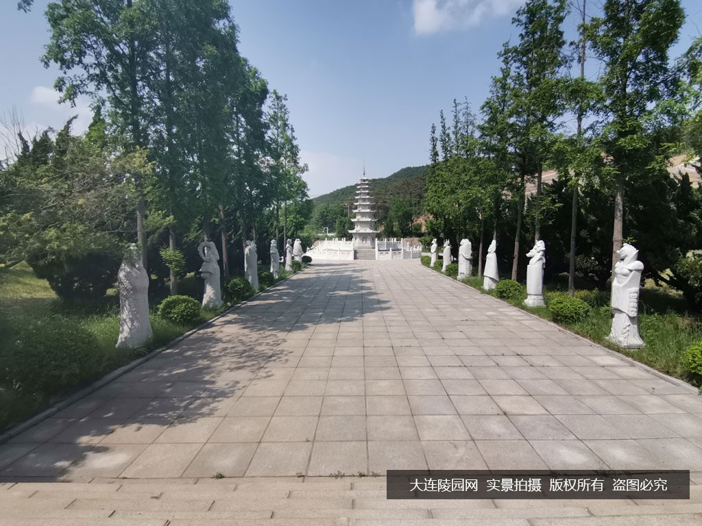 大连公墓 花园式墓园 藏风聚气 山环水抱!金宝山公墓-大连陵园网